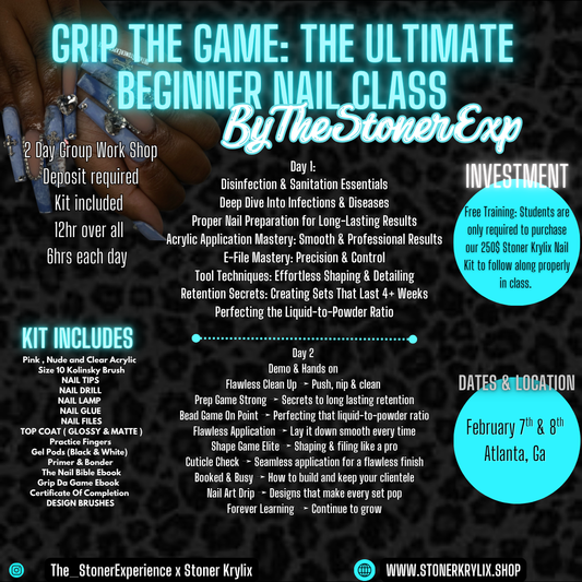 Grip The Game: The Ultimate Beginner Nail Class