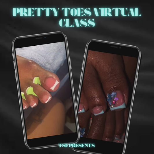 Virtual Acrylic Toe Nail Class