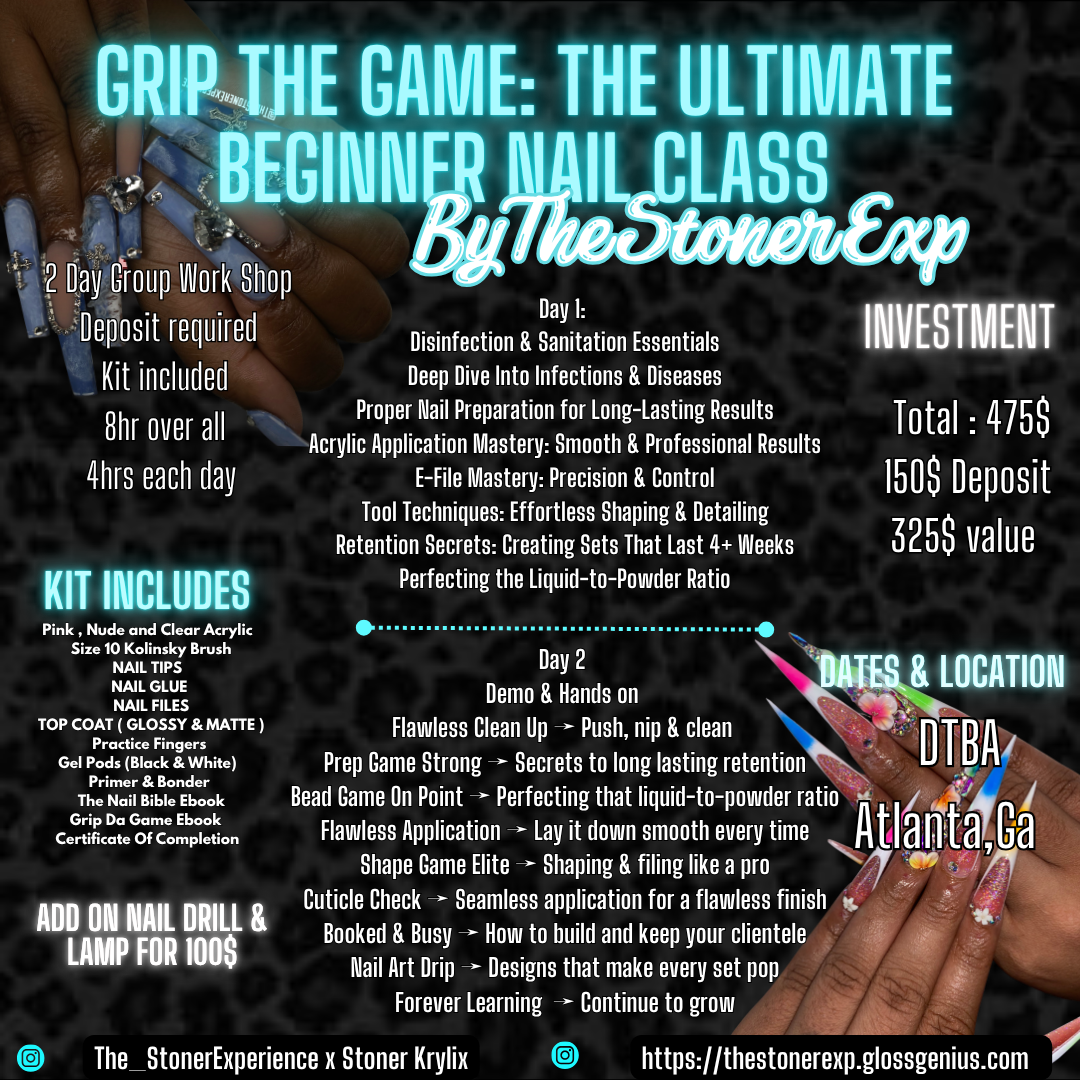 Grip The Game: The Ultimate Beginner Nail Class